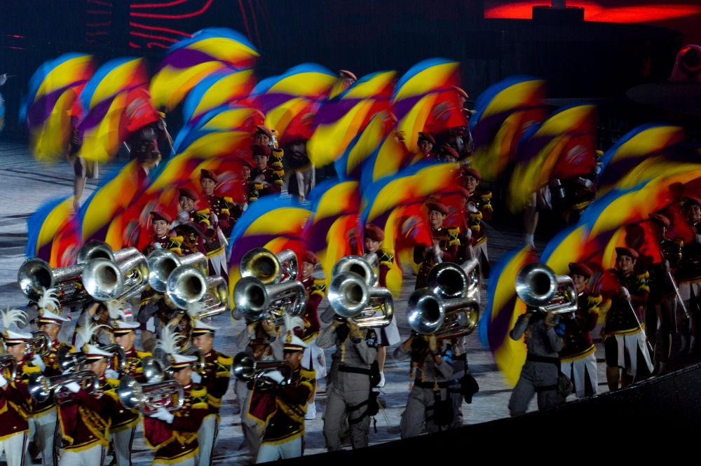 إندونيسيا تودع 16 ألف رياضي بدورة الألعاب الآسيوية