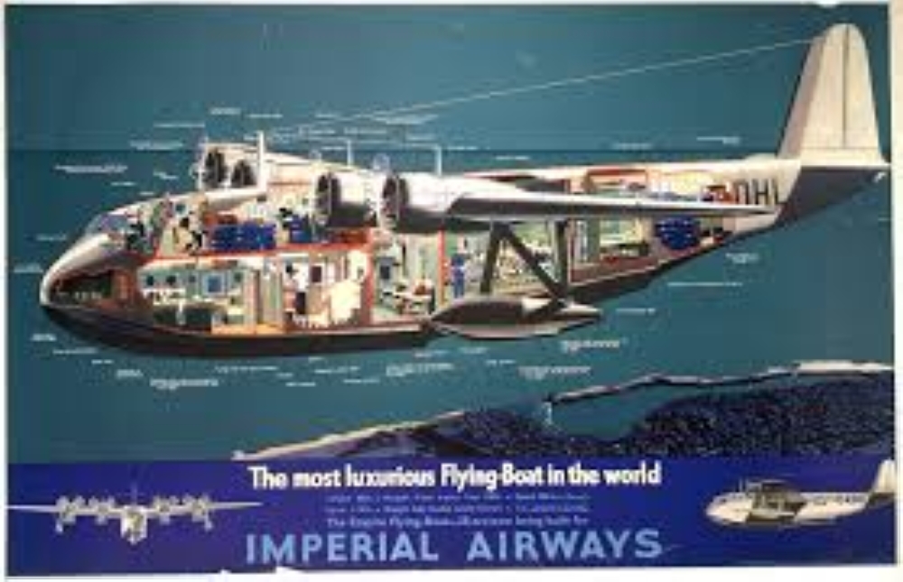 ذكريات على متن الطائرة المائية