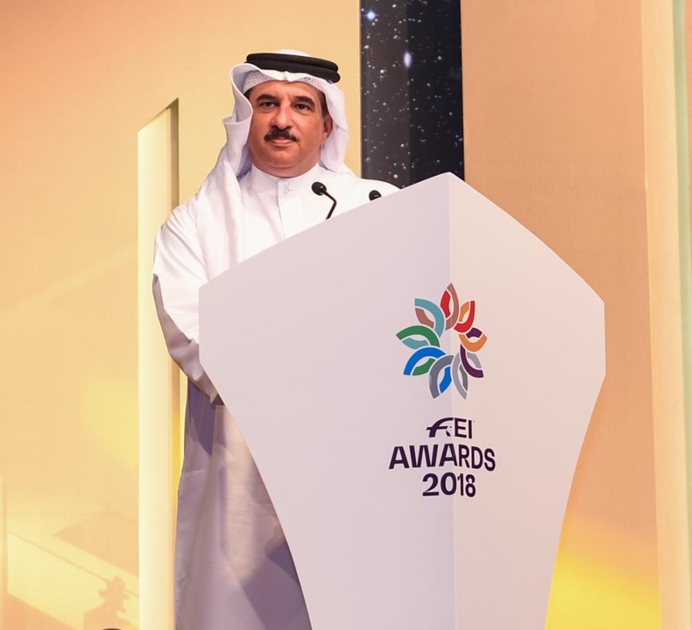 فيصل بن راشد يشيد بجهود وطنية ساهمت بإنجاح "كونغرس الفروسية"