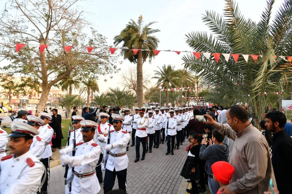 مديرية شرطة المحرق تنظم استعراضا بمناسبة ذكرى الميثاق