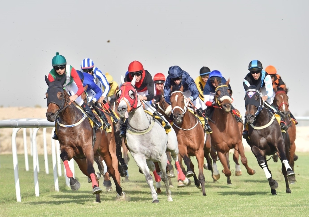 مشاركة كبيرة على كؤوس بنك البحرين الوطني في السباق الـ19 للخيل