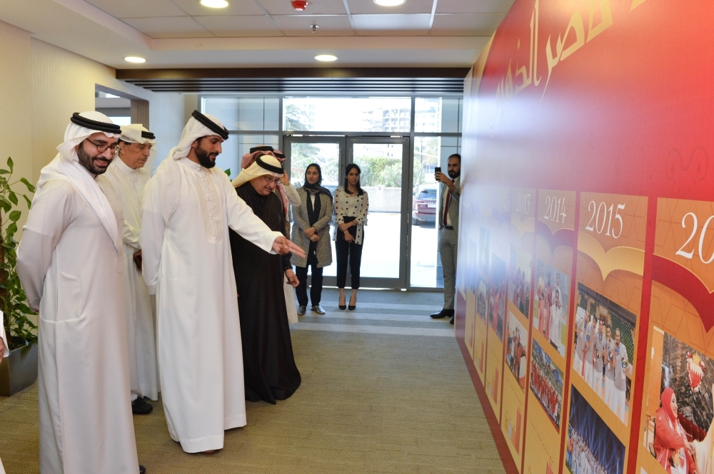 ناصر بن حمد: اللجنة الأولمبية ماضية لتحقيق المزيد من النجاحات