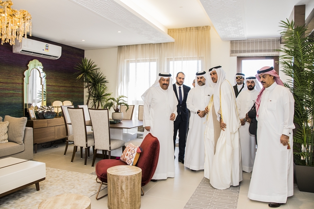 "بن فقيه" تدشن فلل العرض الخاصة بـ"السدرة" السكني في ديار المحرق