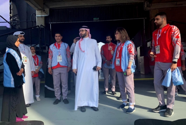 وزير "الشباب: يصل أبوظبي لحضور فعاليات الأولمبياد الخاص للألعاب العالمية