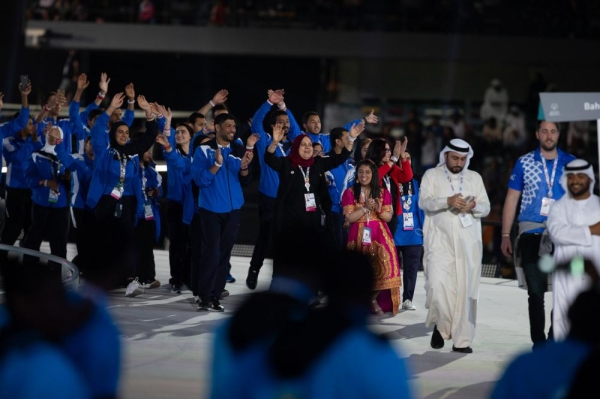 الملك: تنظيم وإعداد في حفل افتتاح الألعاب العالمية للأولمبياد الخاص 2019 بأبوظبي