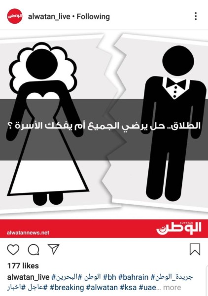 في استطلاع لـ "الوطن" .. 64% من المصوتين يعتبرون الطلاق أداة لتفكك الأسرة