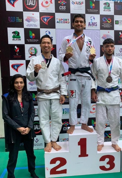 الخياط يهنئ ناصر وخالد بن حمد بإنجاز الجوجيتسو في بطولة جنوب آسيا