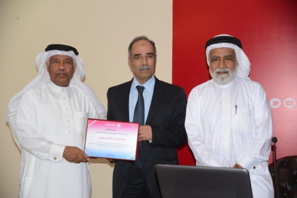 الجوري  يلقي محاضرة "الخاتون من خلال يومياتها" غيرترود بيل بـ"الأدباء والكتاب"