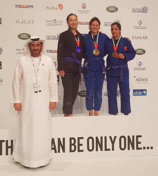 "الجوجيتسو" يكسب 3 ذهبيات وبرونزية في "عالمية أبوظبي"