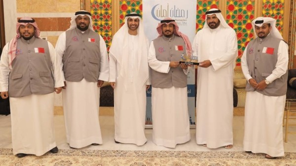 وفد من "فزعة شباب" يتشرف بالسلام على حاكم إمارة عجمان