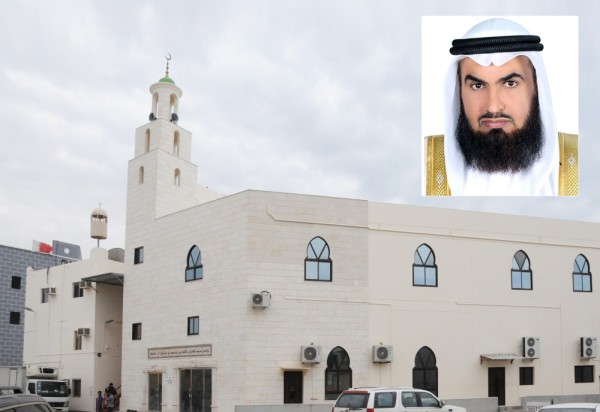 د.الهاجري يفتتح جامع سمو الشيخ خالد بن محمد