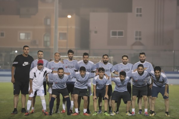 الأيام يفوز على الوطن في بطولة الهملة الكروية