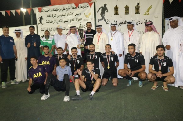 البوعينين يُتوج فريق الحرم ببطولة النسر الذهبي الرمضانية