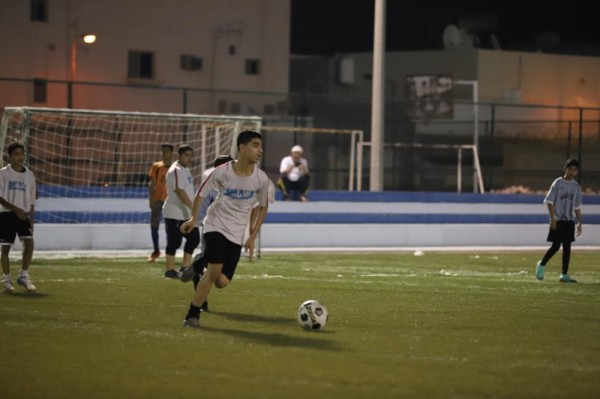 البلاد يتصدر ناشئي الهملة الكروية