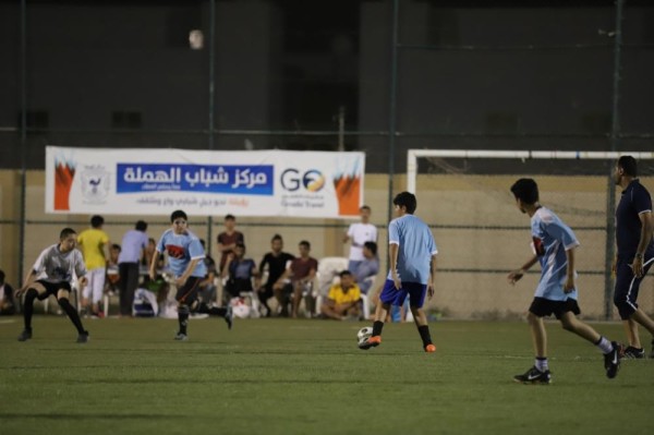 البلاد يتصدر ناشئي الهملة الكروية