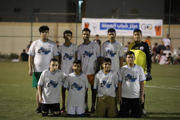 البلاد يتصدر ناشئي الهملة الكروية