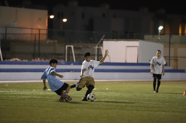 البلاد يتصدر ناشئي الهملة الكروية