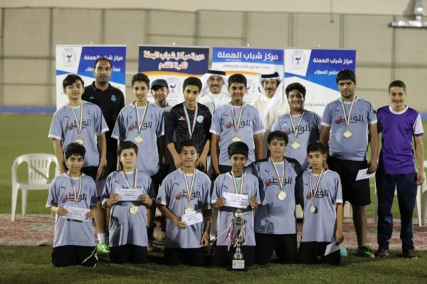 "الوطن" بطلاً لـ"ناشئي الهملة الكروية"