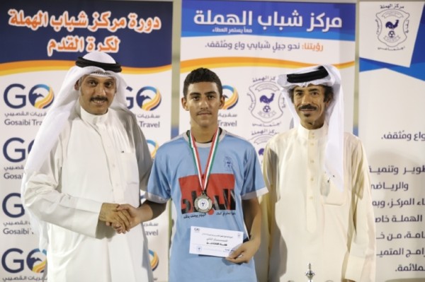 "الوطن" بطلاً لـ"ناشئي الهملة الكروية"