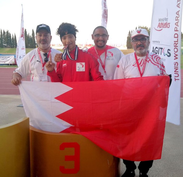 "أحمر" ألعاب القوى لذوي العزيمة يحصد 9 ميداليات ملونة في تونس