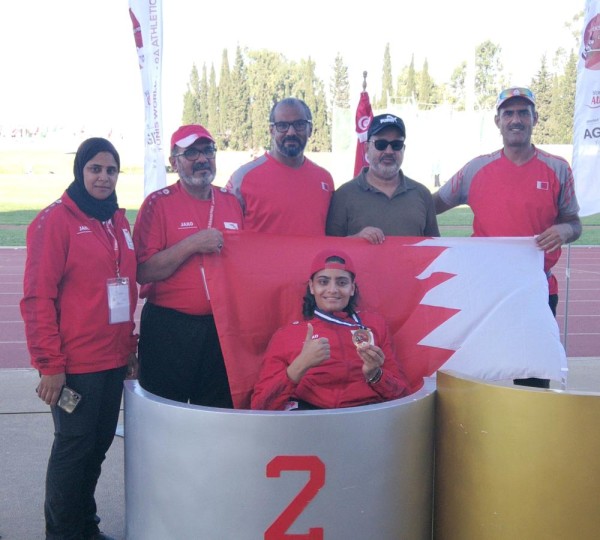 "أحمر" ألعاب القوى لذوي العزيمة يحصد 9 ميداليات ملونة في تونس