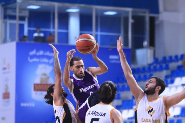 الكرة الرسمية بشعار دوري بي اس اكشن على كأس رئيس اتحاد السلة