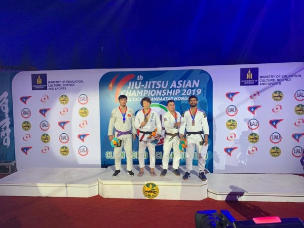 "أحمر الجوجيتسو" يحصد برونزية وزن 77 كيلوغراماً ببطولة آسيا الرابعة