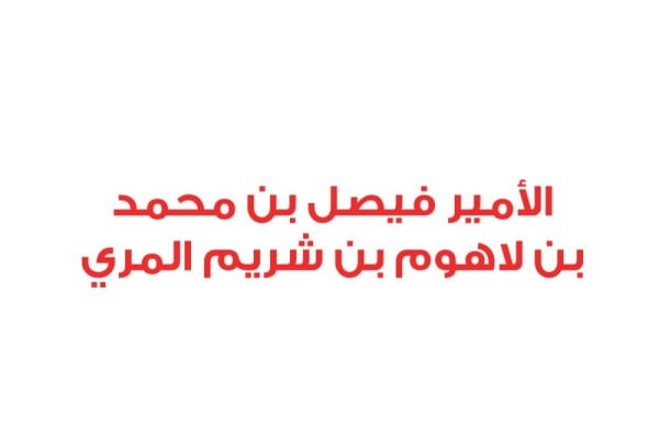 الأمير فيصل بن محمد بن لاهوم بن شريم المري: نقف صفاً واحداً مع البحرين ضد كل المؤامرات