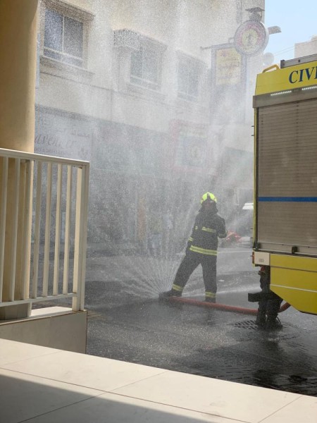 "الدفاع المدني" يجري عملية إخلاء وهمي بـ"دار يوكو" لرعاية الوالدين