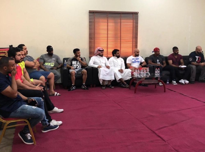 "بناء الأجسام" تجتمع باللاعبين لتعريفهم بطولة "الفجيرة"