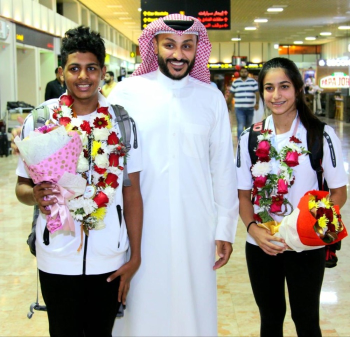 عودة أبطال البحرين للسباحة بعد مشاركة ناجحة ببطولة المغرب