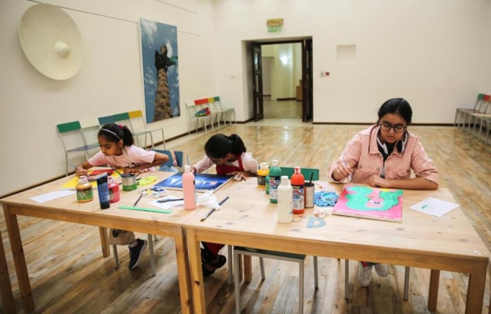 مركزالفنون يحتضن ورشة تقنيات الرسم بالأكريلك