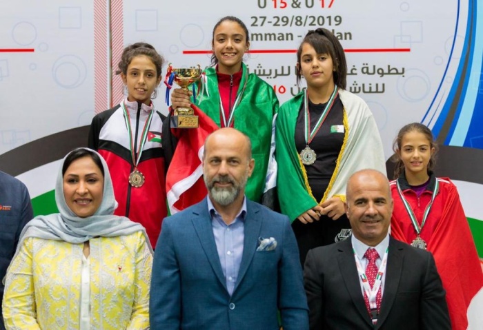 الأردن في صدارة البطولة العربية للناشئين للريشة الطائرة