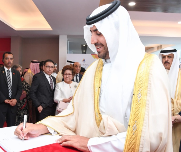 خليفة بن راشد يفتتح مدرسة أثينا الخاصة لتعليم ذوي الاحتياجات