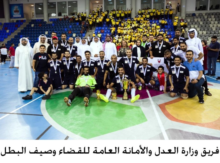 المؤيد يتوج فريق وزارة الداخلية بلقب دوري خالد بن حمد لكرة قدم الصالات