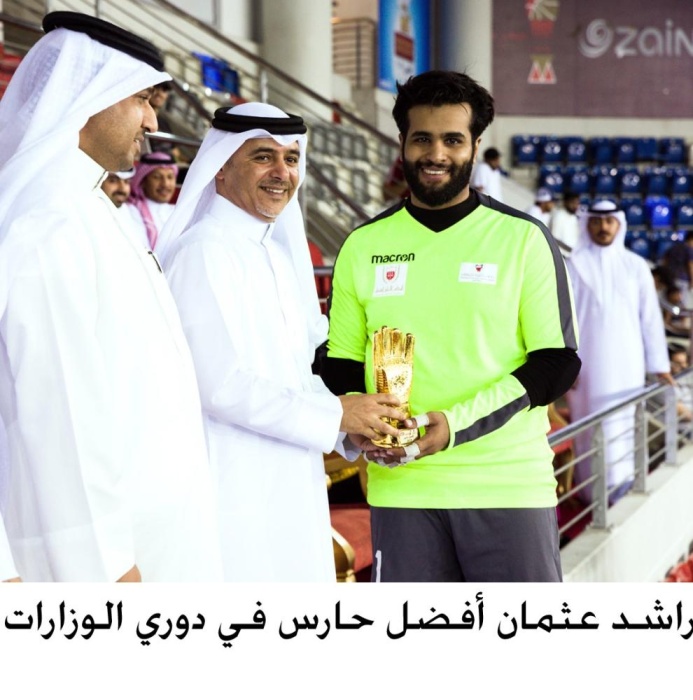 المؤيد يتوج فريق وزارة الداخلية بلقب دوري خالد بن حمد لكرة قدم الصالات