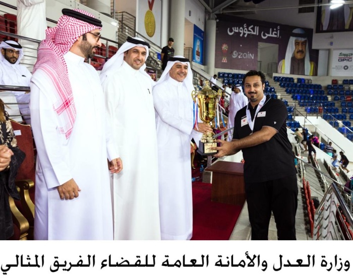 المؤيد يتوج فريق وزارة الداخلية بلقب دوري خالد بن حمد لكرة قدم الصالات