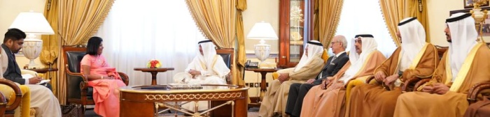 رئيس الوزراء: البحرين مهتمة بتوطيد أواصر التعاون مع سريلانكا