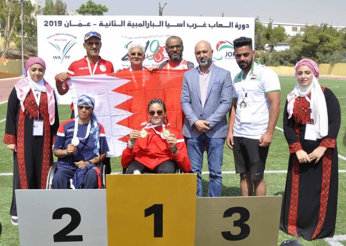 وفد ذوي العزيمة يحصد 11 ميدالية في يومه الثاني ضمن منافسات غرب آسيا البارالمبية