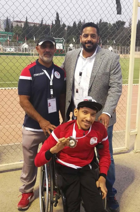وفد ذوي العزيمة يحصد 11 ميدالية في يومه الثاني ضمن منافسات غرب آسيا البارالمبية