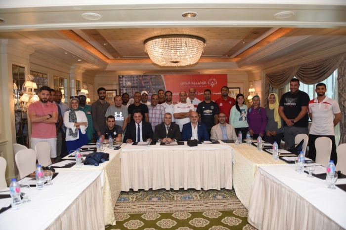 انطلاق دورة إعداد مدربي الأولمبياد الخاص في الطائرة والشاطئية