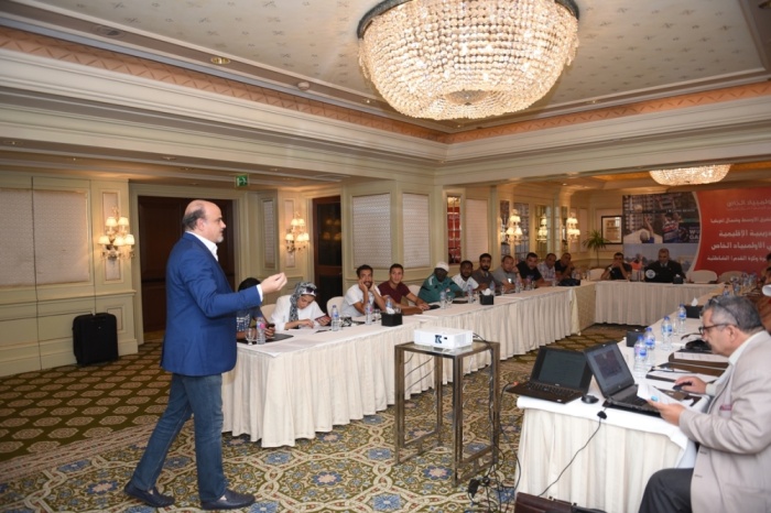 انطلاق دورة إعداد مدربي الأولمبياد الخاص في الطائرة والشاطئية