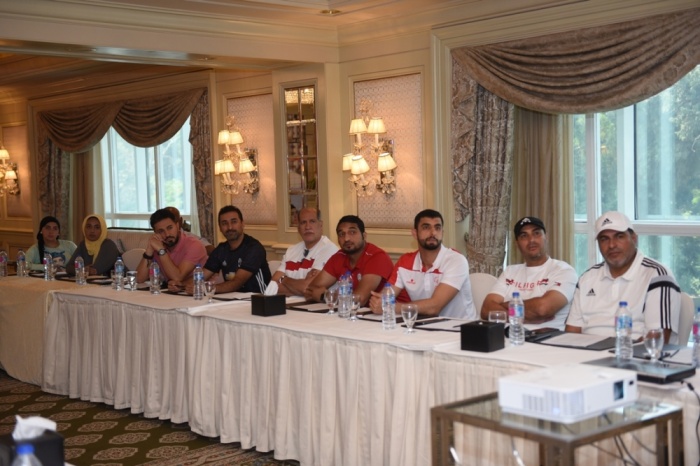 انطلاق دورة إعداد مدربي الأولمبياد الخاص في الطائرة والشاطئية