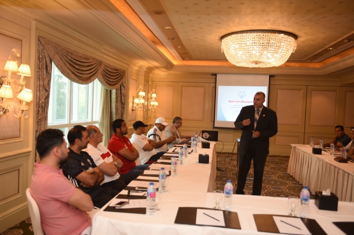 انطلاق دورة إعداد مدربي الأولمبياد الخاص في الطائرة والشاطئية