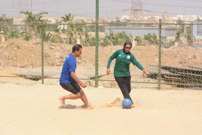 ختام الدورة التدريبية الإقليمية لرياضتي كرة القدم والطائرة الشاطئية بالقاهرة