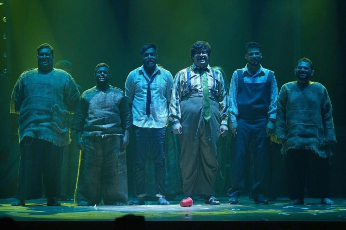 "مسرحنا الذي" لنادي الحالة يلقى تفاعلاً كبيراً بمهرجان خالد بن حمد للمسرح الشبابي