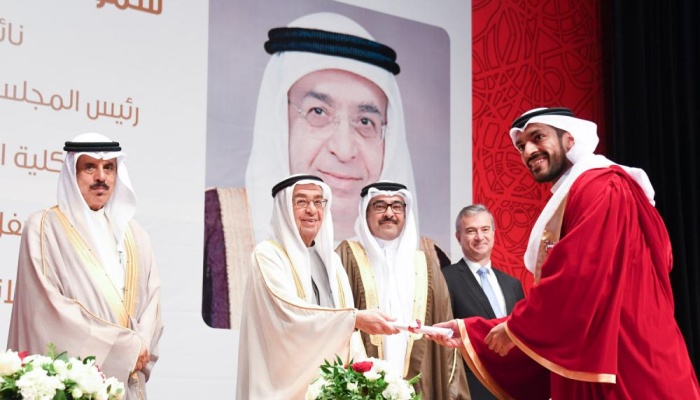 محمد بن مبارك يرعى حفل تخريج الفوج السادس لكلية "بوليتكنك البحرين"
