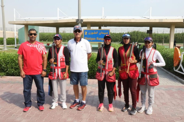 اكتمال منتخب سيدات الرماية في "خليجية المرأة"