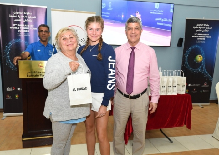 نادي البحرين للتنس يحتفي بنجوم بطولة البحرين الدولية ITF
