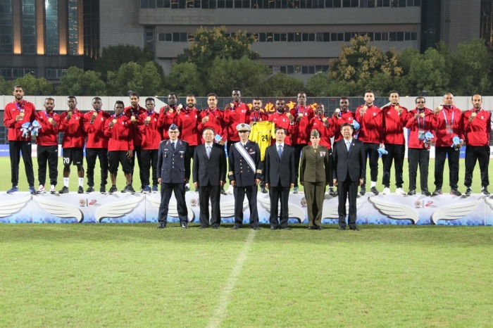 منتخبنا العسكري لكرة القدم بطلاً للعالم بتحقيقه اللقب والميدالية الذهبية